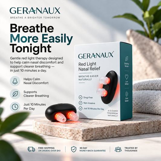 Geranaux™ Red Light Nasal Relief